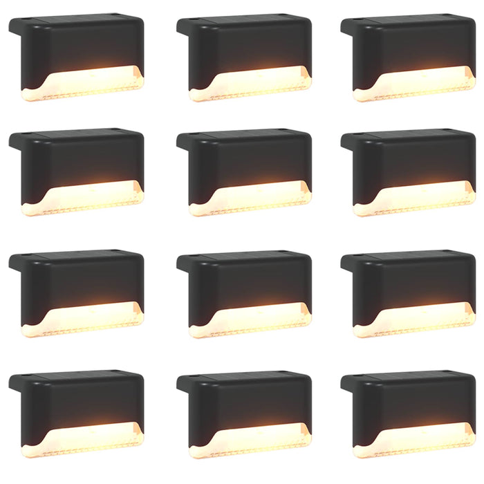 Lumini solare pentru exterior cu ștecher în pământ 12 pcs WALTI