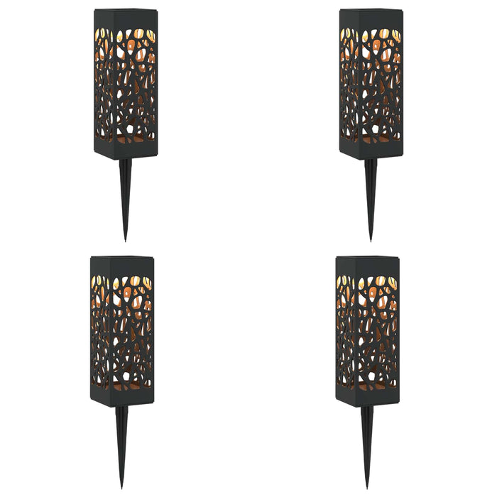 Lumini solare pentru exterior cu ștecher în pământ 4 pcs 29 cm WALTI