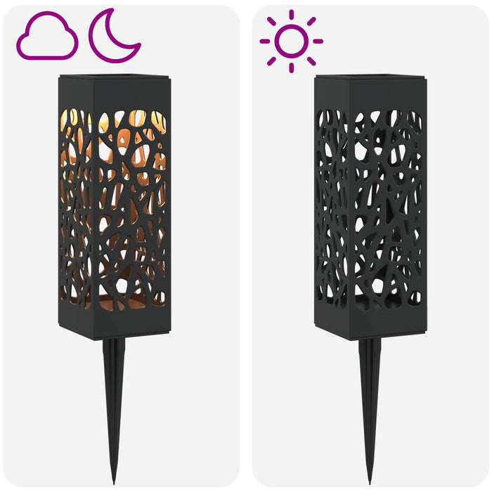 Lumini solare pentru exterior cu ștecher în pământ 8 pcs 29 cm WALTI