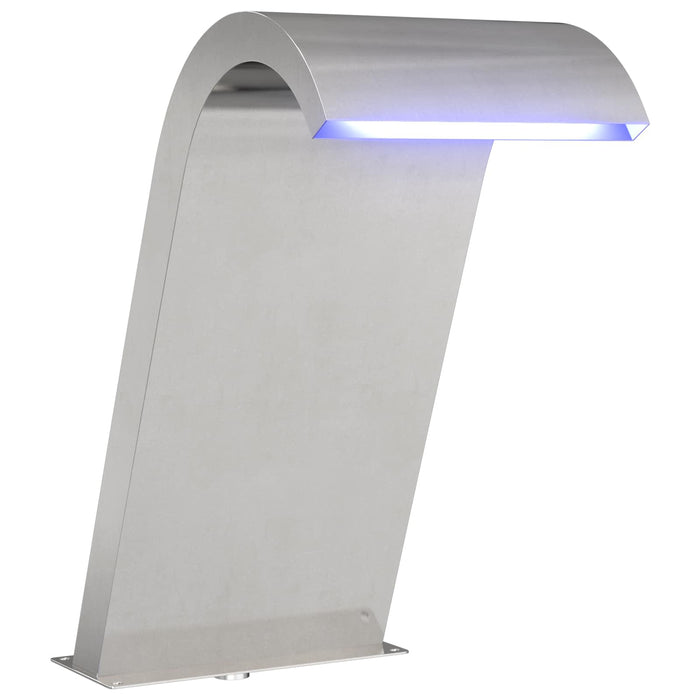Fântână pentru Piscină Argintiu 47 x 31 x 60 cm Oţel inoxidabil WALTI