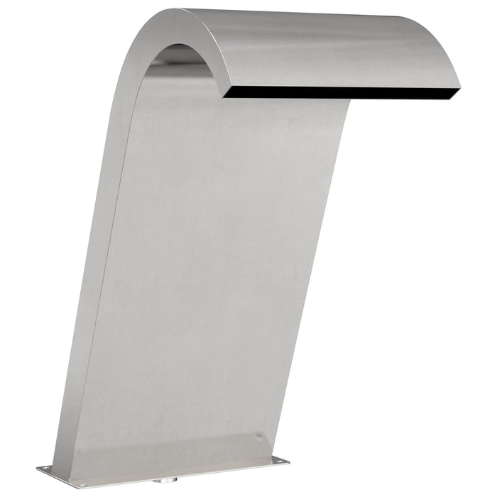 Fântână pentru Piscină Argintiu 47 x 31 x 60 cm Oţel inoxidabil WALTI