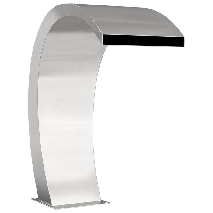 Fântână pentru Piscină Argintiu 60 x 30 x 70 cm Oţel inoxidabil WALTI