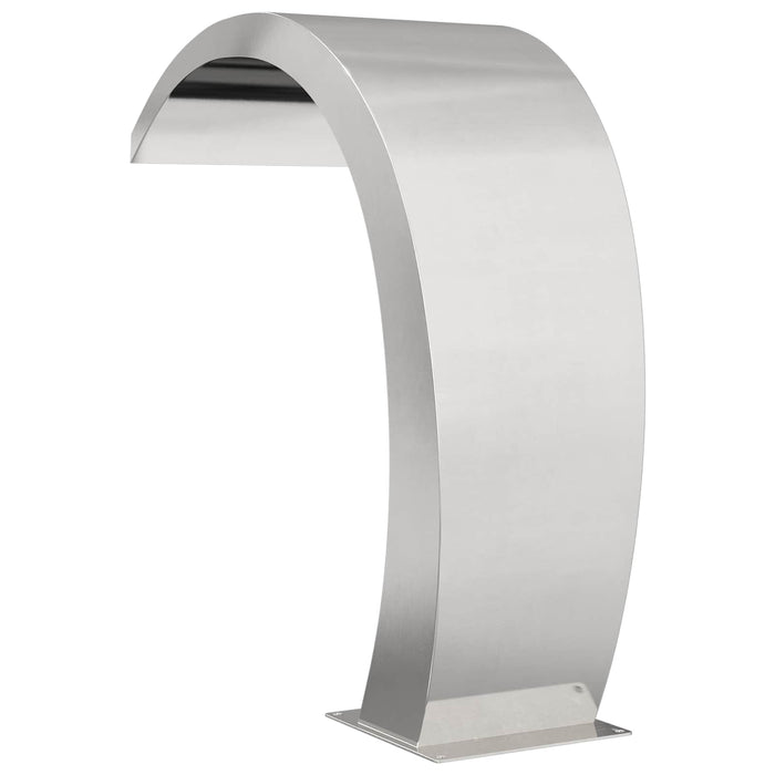 Fântână pentru Piscină Argintiu 60 x 30 x 70 cm Oţel inoxidabil WALTI