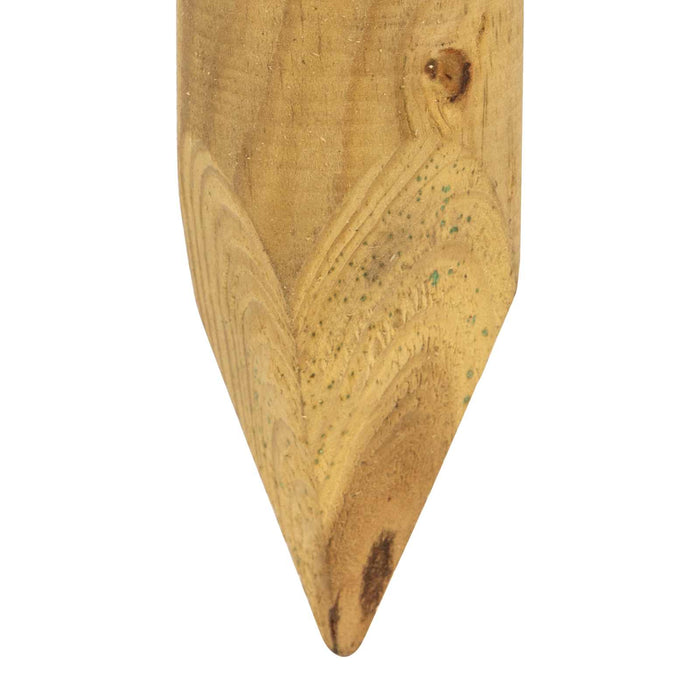 Stâlpi de Gard 5 buc. Verde 120 cm Lemn masiv de pin WALTI