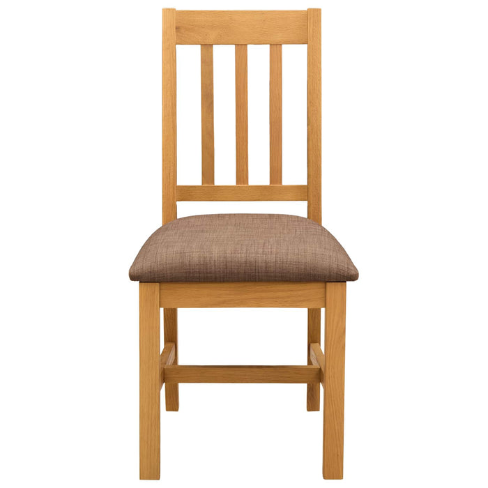 Scaun de sufragerie VENLO 2 pcs Lemn de stejar masiv WALTI