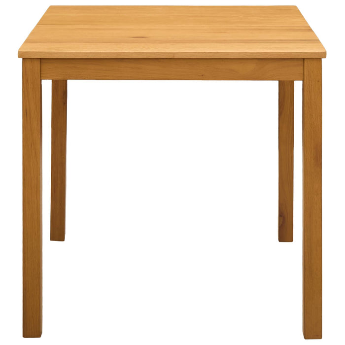 Masă de dining 75 x 75 x 75,5 cm Lemn de stejar masiv natural - WALTI WALTI