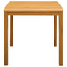 Masă de dining 75 x 75 x 75,5 cm Lemn de stejar masiv natural - WALTI WALTI