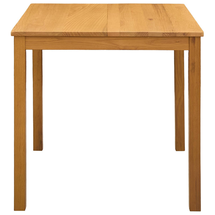 Masă de dining 75 x 75 x 75,5 cm Lemn de stejar masiv natural - WALTI WALTI