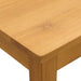 Masă de dining 110 x 75 x 75 cm Lemn de stejar masiv natural - WALTI WALTI