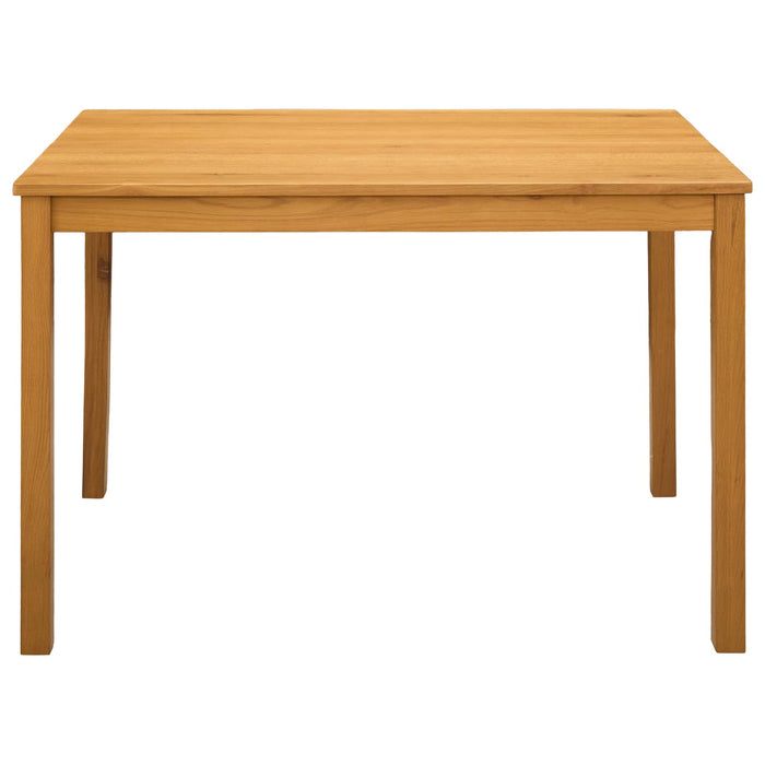 Masă de dining 110 x 75 x 75 cm Lemn de stejar masiv natural - WALTI WALTI