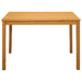 Masă de dining 110 x 75 x 75 cm Lemn de stejar masiv natural - WALTI WALTI