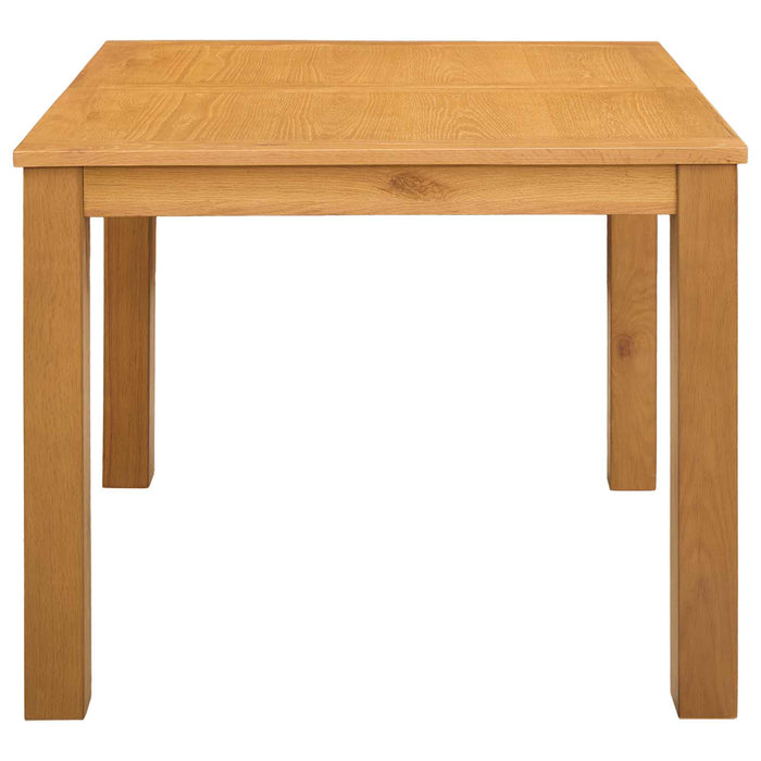 Masă de dining 90 x 90 x 75 cm Lemn de stejar masiv natural - WALTI WALTI