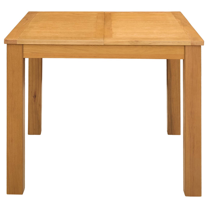 Masă de dining 90 x 90 x 75 cm Lemn de stejar masiv natural - WALTI WALTI