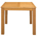 Masă de dining 90 x 90 x 75 cm Lemn de stejar masiv natural - WALTI WALTI