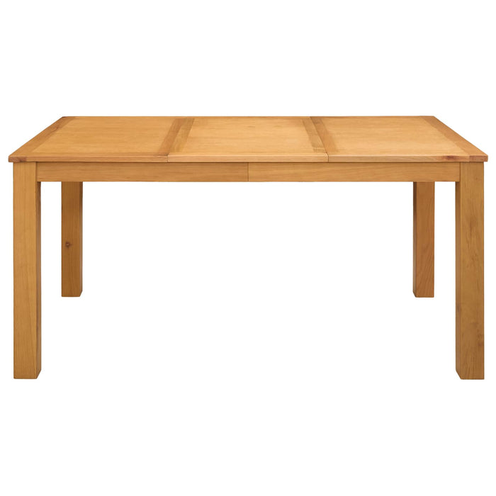 Masă de dining 150 x 85 x 75 cm Lemn de stejar masiv natural - WALTI WALTI