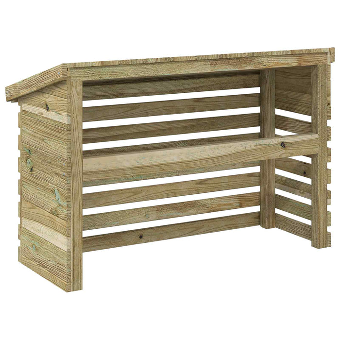 Husă pentru aer condiționat 90x40x60 cm Lemn de pin tratat - WALTI WALTI