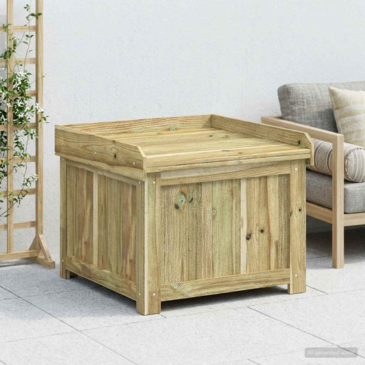 Cutie pentru perne de exterior Lemn de pin tratat - WALTI WALTI