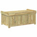 Cutie pentru perne de exterior Lemn de pin tratat - WALTI WALTI