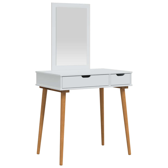 Set de Dressing FAUSKE 2 pcs Alb 76 x 50 x 143 cm - WALTI WALTI