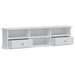 Set de Dressing FAUSKE 2 pcs Alb 100 x 50 x 103,5 cm - WALTI WALTI