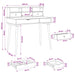Set de Dressing FAUSKE 2 pcs Alb 100 x 50 x 103,5 cm - WALTI WALTI