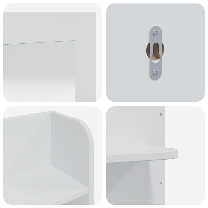 Set de Dressing FAUSKE 3 pcs Alb 76 x 50 x 143 cm - WALTI WALTI
