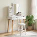 Set de Dressing FAUSKE 3 pcs Alb 76 x 50 x 143 cm - WALTI WALTI