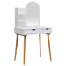 Set de Dressing FAUSKE 3 pcs Alb 76 x 50 x 143 cm - WALTI WALTI