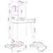 Set de Dressing FAUSKE 3 pcs Alb 76 x 50 x 143 cm - WALTI WALTI