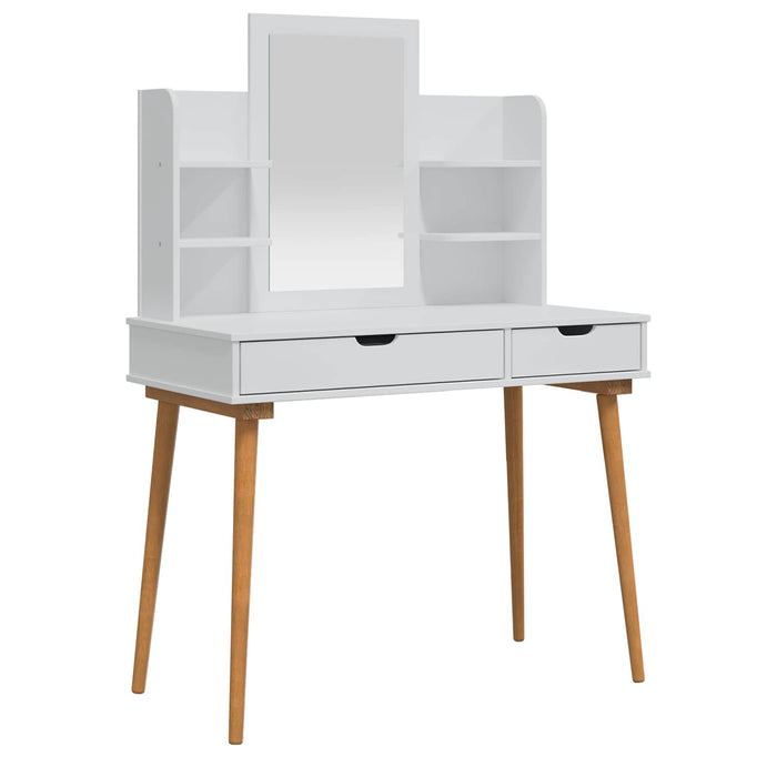 Set de Dressing FAUSKE 4 pcs Alb 100 x 50 x 143 cm - WALTI WALTI