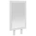 Set de Dressing FAUSKE 4 pcs Alb 100 x 50 x 143 cm - WALTI WALTI
