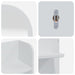 Set de Dressing FAUSKE 4 pcs Alb 100 x 50 x 143 cm - WALTI WALTI