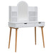 Set de Dressing FAUSKE 4 pcs Alb 100 x 50 x 143 cm - WALTI WALTI