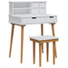 Set de Dressing FAUSKE 3 pcs Alb 76 x 50 x 103,5 cm - WALTI WALTI