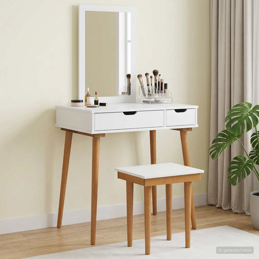 Set de Dressing FAUSKE 3 pcs Alb 76 x 50 x 143 cm - WALTI WALTI