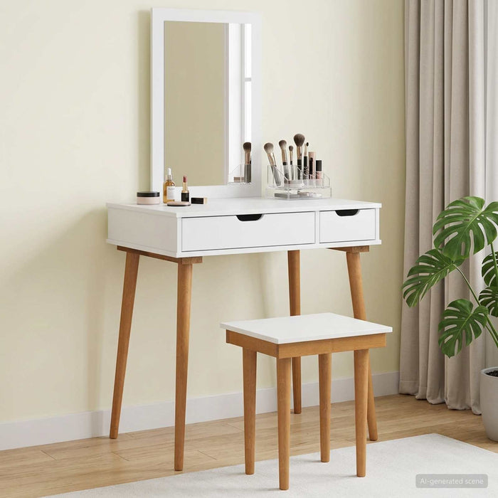 Set de Dressing FAUSKE 3 pcs Alb 76 x 50 x 143 cm - WALTI WALTI