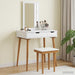 Set de Dressing FAUSKE 3 pcs Alb 76 x 50 x 143 cm - WALTI WALTI