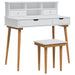 Set de Dressing FAUSKE 3 pcs Alb 100 x 50 x 103,5 cm - WALTI WALTI