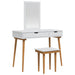 Set de Dressing FAUSKE 3 pcs Alb 100 x 50 x 143 cm - WALTI WALTI