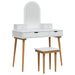 Set de Dressing FAUSKE 5 pcs Alb 100 x 50 x 143 cm - WALTI WALTI