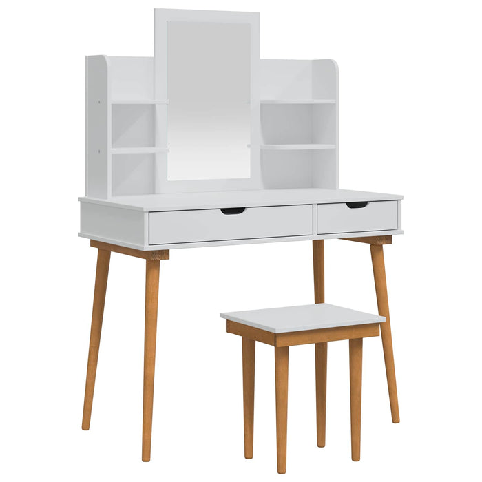Set de Dressing FAUSKE 5 buc. Alb 100 x 50 x 143 cm - WALTI WALTI