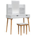 Set de Dressing FAUSKE 5 buc. Alb 100 x 50 x 143 cm - WALTI WALTI