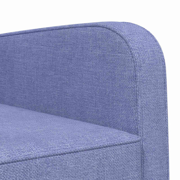 Fotoliu Albastru Jeans Țesătură - WALTI WALTI