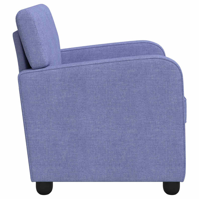 Fotoliu Albastru Jeans Țesătură - WALTI WALTI