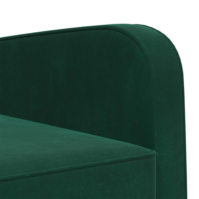 Fotoliu Verde închis Catifea WALTI