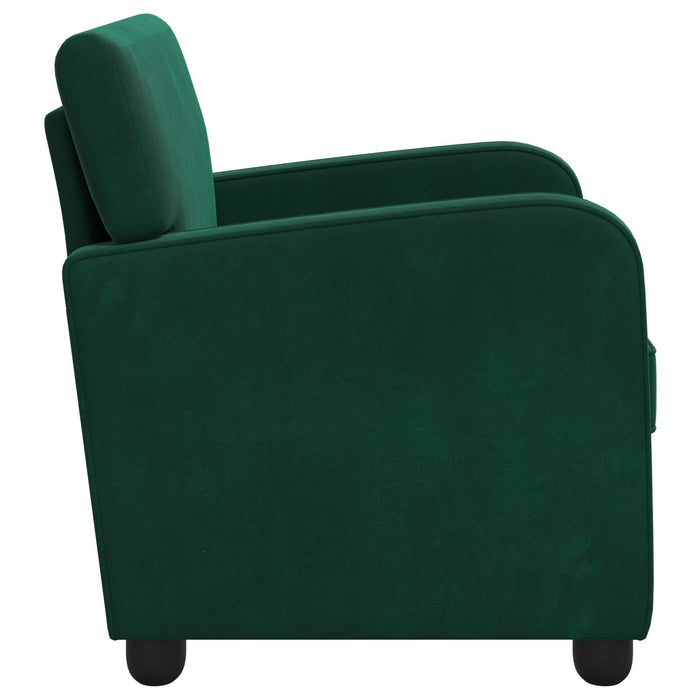 Fotoliu Verde închis Catifea WALTI