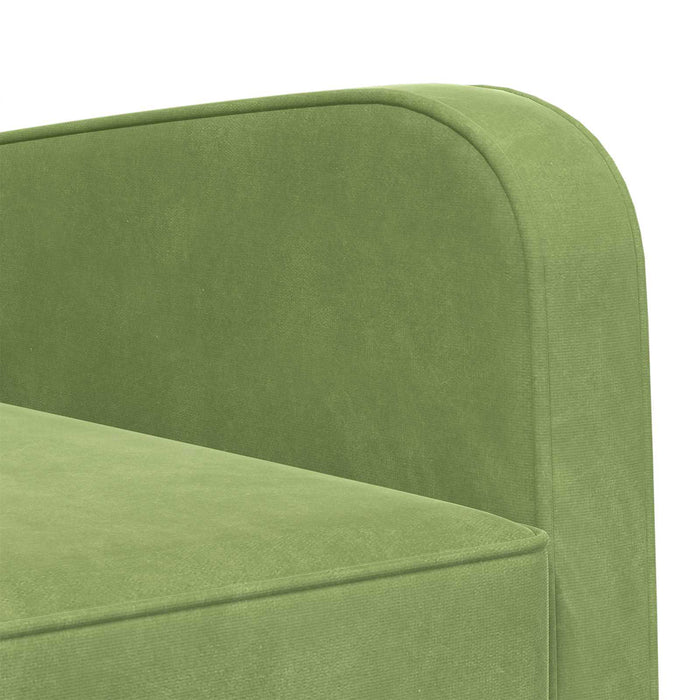 Fotoliu Verde deschis Catifea WALTI