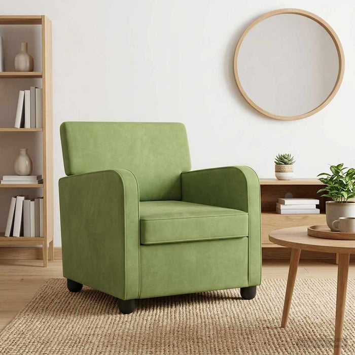 Fotoliu Verde deschis Catifea WALTI