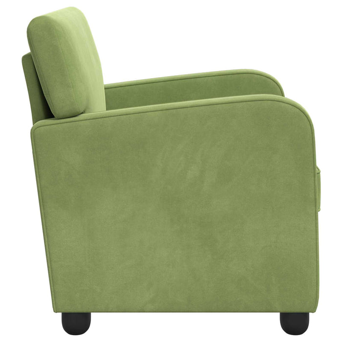 Fotoliu Verde deschis Catifea WALTI