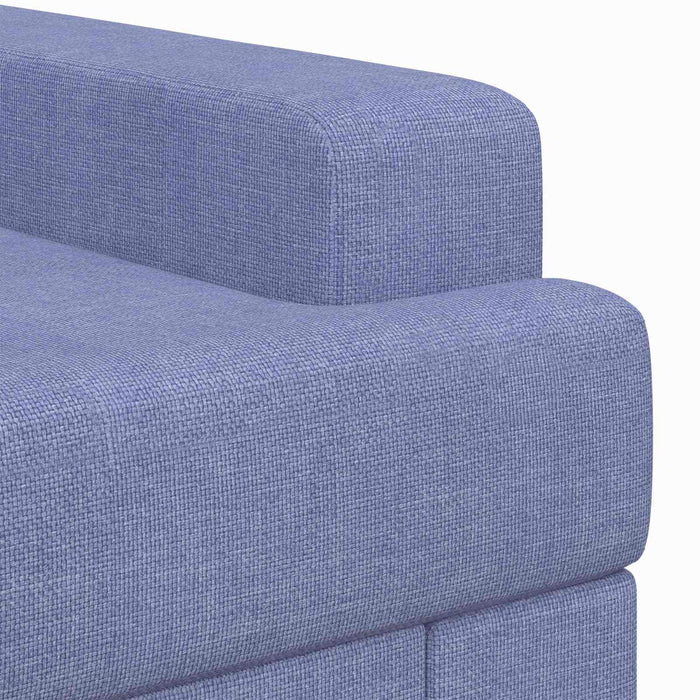 Fotoliu Albastru Jeans Țesătură WALTI